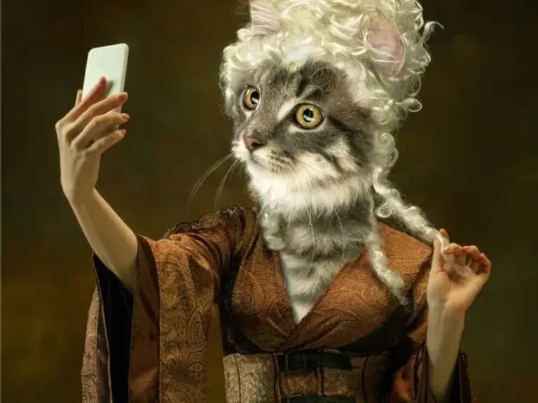 КАРТИНА НА СТЕКЛЕ SELFIE 120X120СМ