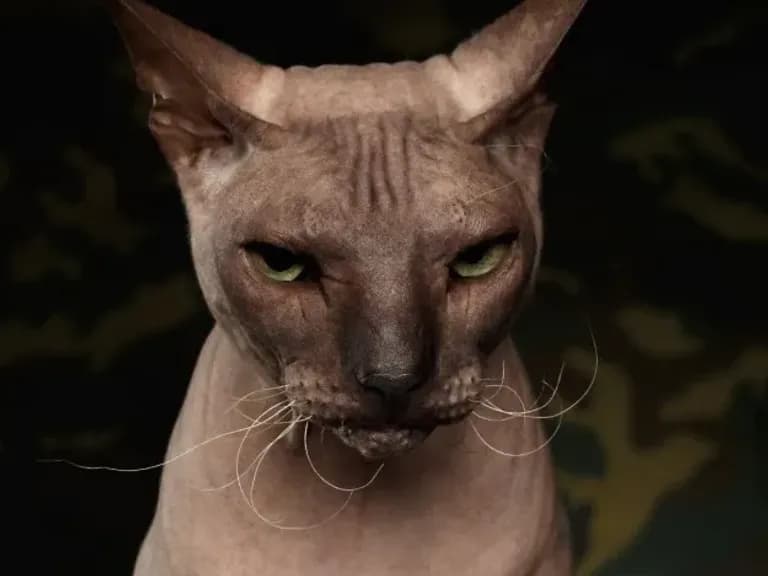 КАРТИНА НА СТЕКЛЕ SPHYNX 80X120СМ