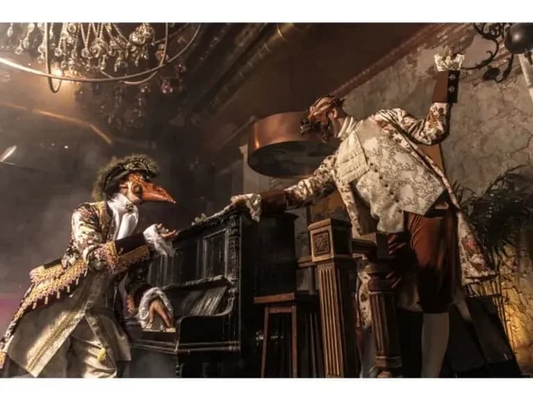 КАРТИНА НА СТЕКЛЕ STEAMPUNK 80X120СМ