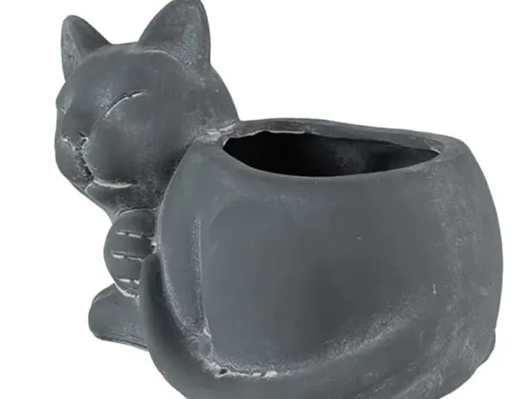 КАШПО DARK KITTY 26CM 3