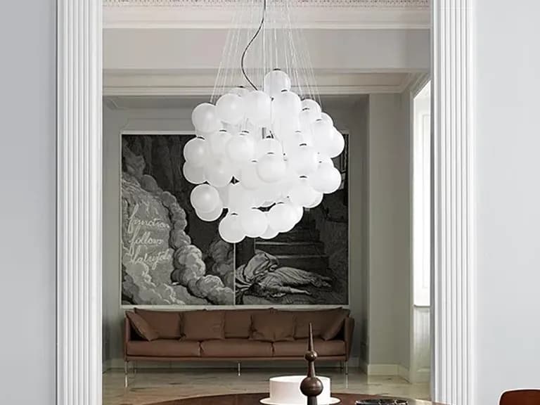 ЛЮСТРА BUBBLES WHITE 3