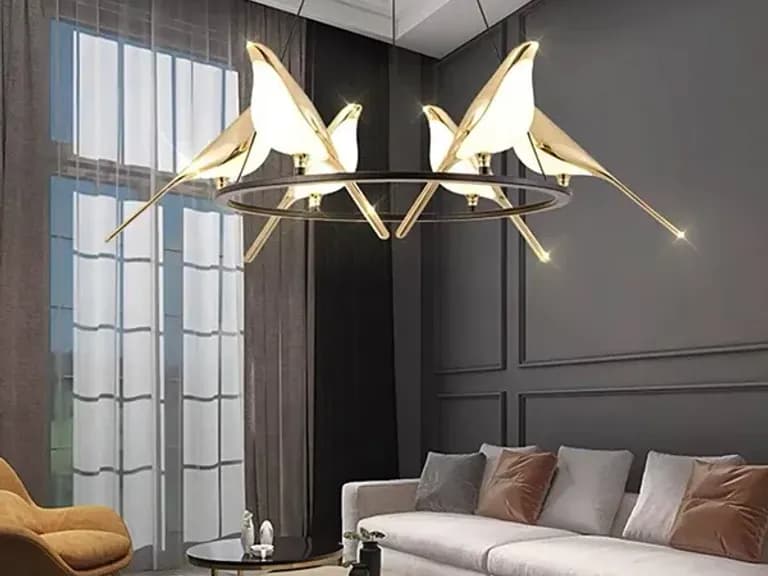 ЛЮСТРА LED BIRDS NEW D65 6P 2