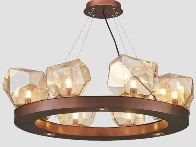 ЛЮСТРА LED HIRAETH BROWN D62 6P