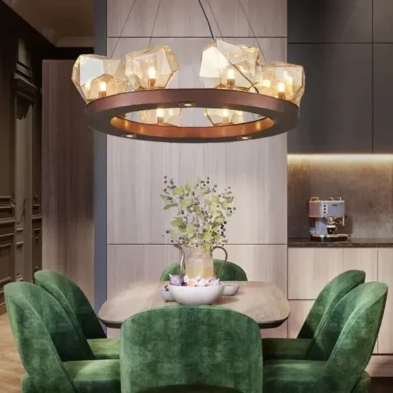 ЛЮСТРА LED HIRAETH BROWN D62 6P 2