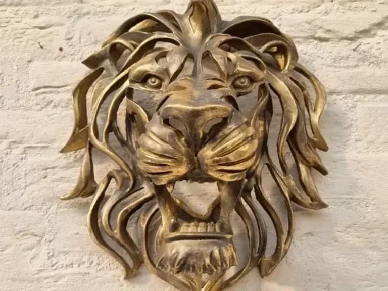 НАСТЕННЫЙ ДЕКОР LION HEAD H30CM