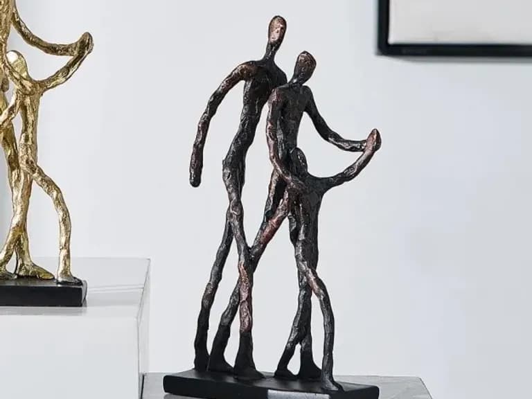 СТАТУЭТКА ABSTRACT BRONZE 20CM 3