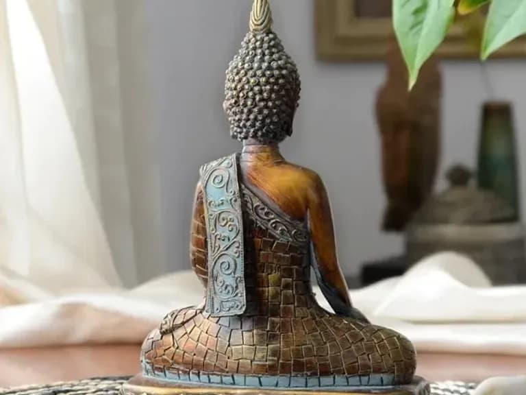 СТАТУЭТКА BUDDHA STATUE 23CM 3