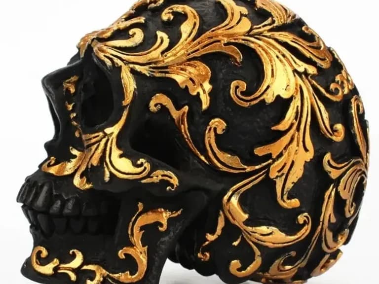 СТАТУЭТКА CARVING SKULL 3