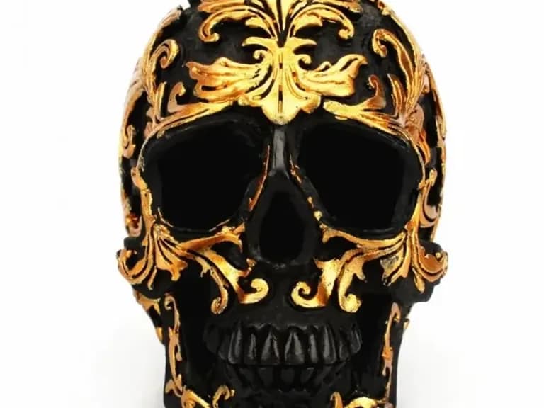 СТАТУЭТКА CARVING SKULL 4