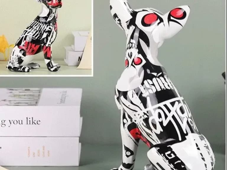 СТАТУЭТКА GRAFFITI CHIHUAHUA RED 2