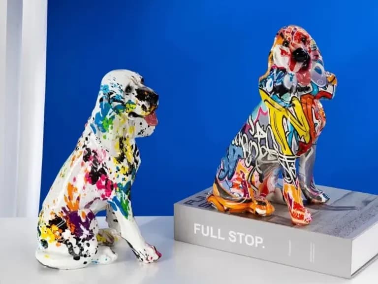 СТАТУЭТКА GRAFFITI DOG 21CM 2