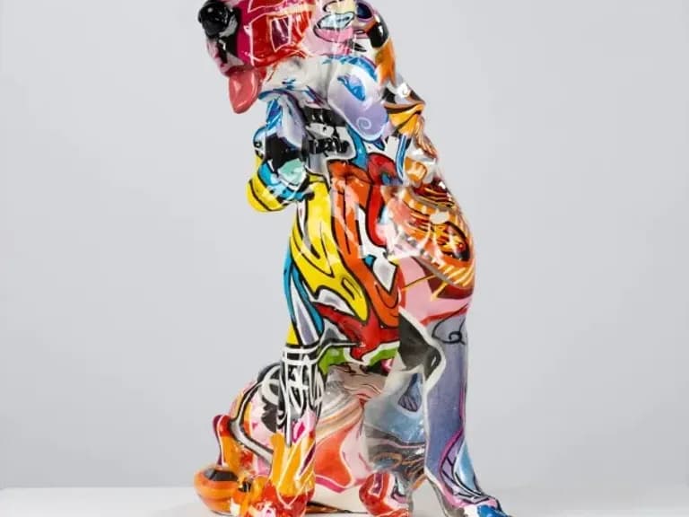 СТАТУЭТКА GRAFFITI DOG 21CM 3