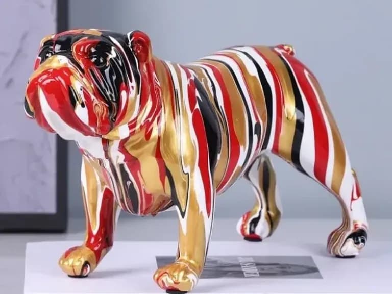 СТАТУЭТКА GRAFFITI ENGLISH BULLDOG H16CM