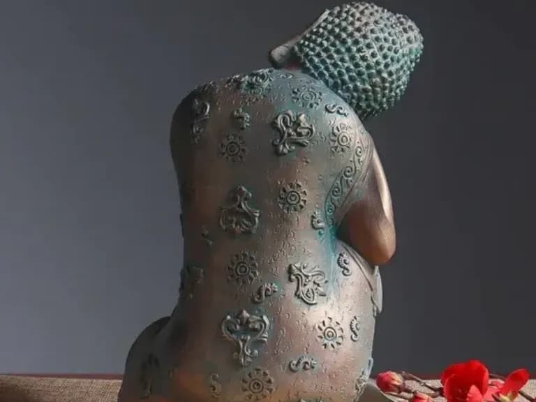 СТАТУЭТКА SLEEPING BUDDHA 22CM 4